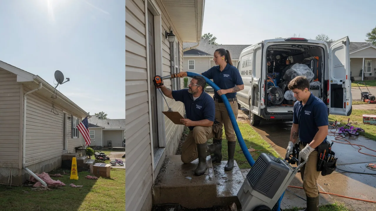 Ceiling Water Damage Restoration in Draper, VA near me